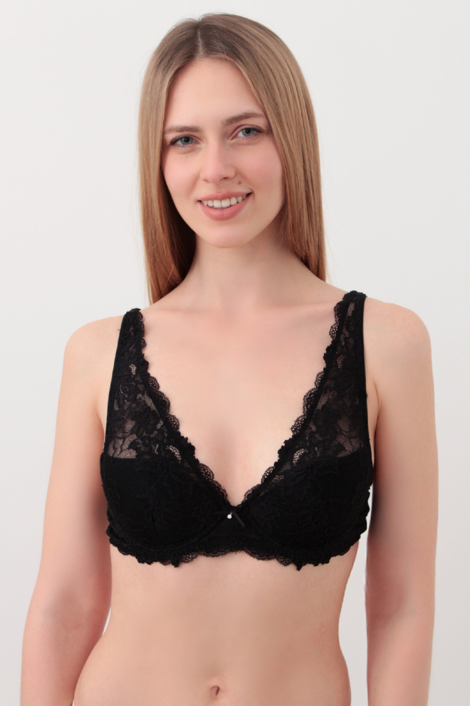 Бюстгальтер DIANA 1232/01N Giulia (black), черный