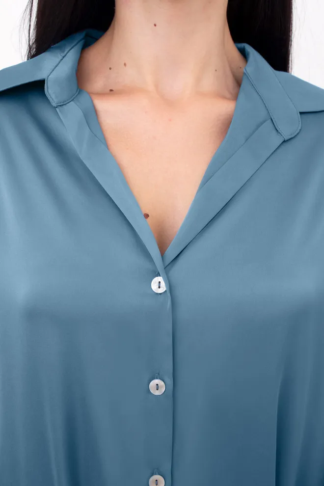 Шовкова піжама HELENA 5508/050 Giulia (turquoise), зелений