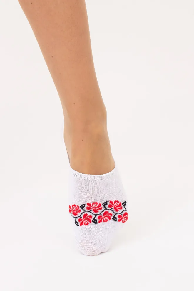 Бавовняні жіночі підслідники WF1 UKR 2405 Giulia (white), білий