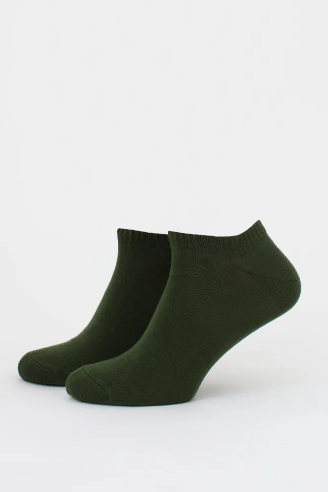 Шкарпетки чоловічі невидимі MS1C/Sl-cl Giulia (khaki), зелений