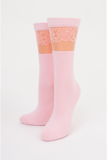 Детские гольфы школьные KGM-004 Giulia (pearl), розовый Детские гольфы школьные KGM-004 Giulia (pearl), розовый