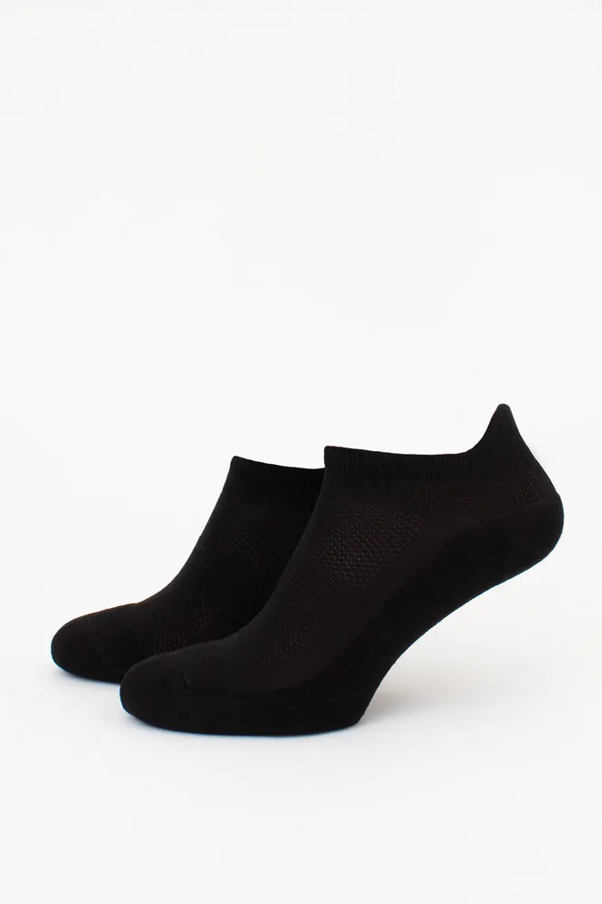 Укорочені чоловічі спортивні шкарпетки MS1 TERRY SPORT PA 001 [MS1P/SpTe-001] Giulia (black), чорний