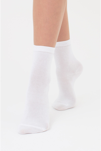 Шкарпетки жіночі класичні (2 пари) WS3 CLASSIC Giulia (white/white), білий