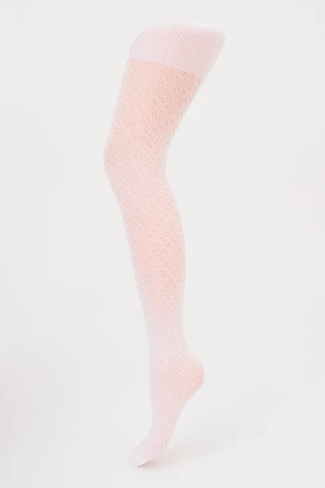 Дитячі колготки з візерунком TRAISY KIDS 80 (2) Giulia (bianco (1)), білий