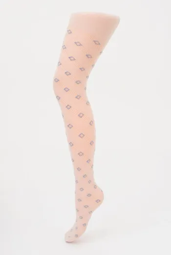 Дитячі колготки з візерунком TRAISY KIDS 80 (3) Giulia (panna), бежевий Дитячі колготки з візерунком TRAISY KIDS 80 (3) Giulia (panna), бежевий