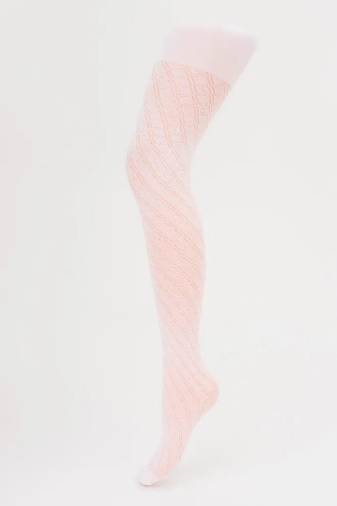 Дитячі колготки з візерунком TRAISY KIDS 80 (1) Giulia (bianco), білий