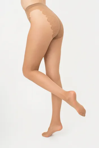 Класичні колготки Bikini 20 den Giulia (caramel), бежевий