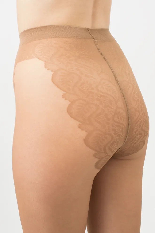 Класичні колготки Bikini 20 den Giulia (caramel), бежевий