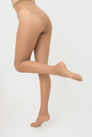 Класичні колготки Bikini 40 den Giulia (caramel), бежевий