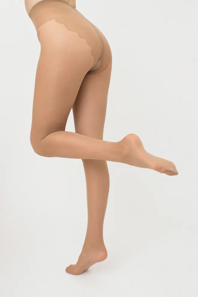 Класичні колготки Bikini 40 den Giulia (caramel), бежевий