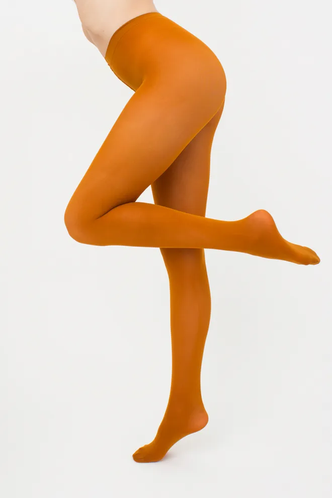 Кольорові колготки з мікрофібри Blues 70 den Giulia (spice)