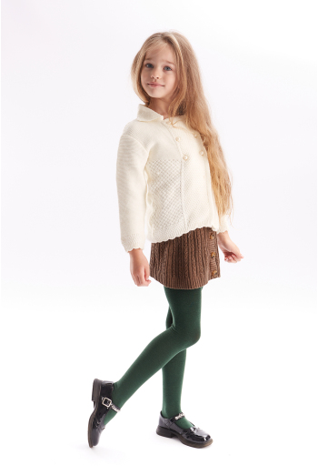 Детские хлопковые колготки Enjoy cotton 180 den Giulia (deep green) Детские хлопковые колготки Enjoy cotton 180 den Giulia (deep green)