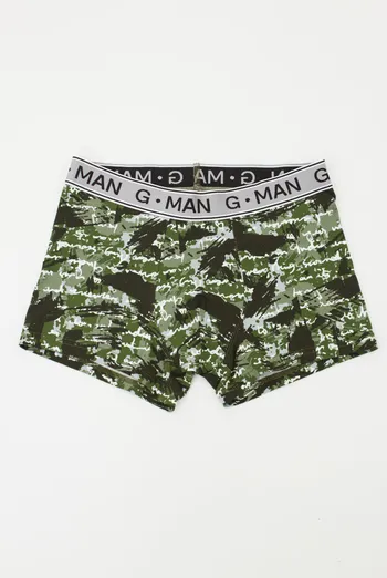 Мужские трусы боксеры G-man print 20401/60 Giulia (camouflage khaki) Мужские трусы боксеры G-man print 20401/60 Giulia (camouflage khaki)