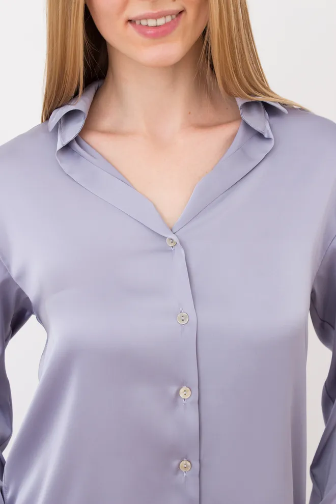 Шовкова піжама HELENA 5508/050 Giulia (cool grey), сірий