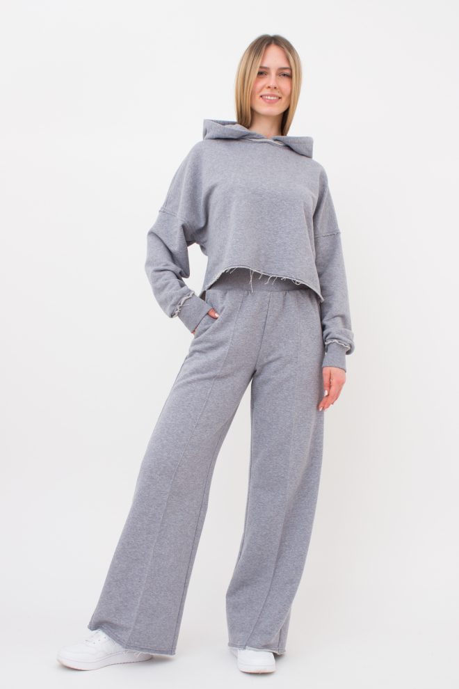 Штаны свободного кроя STREET STYLE 4326/160 Giulia (grey melange), серый
