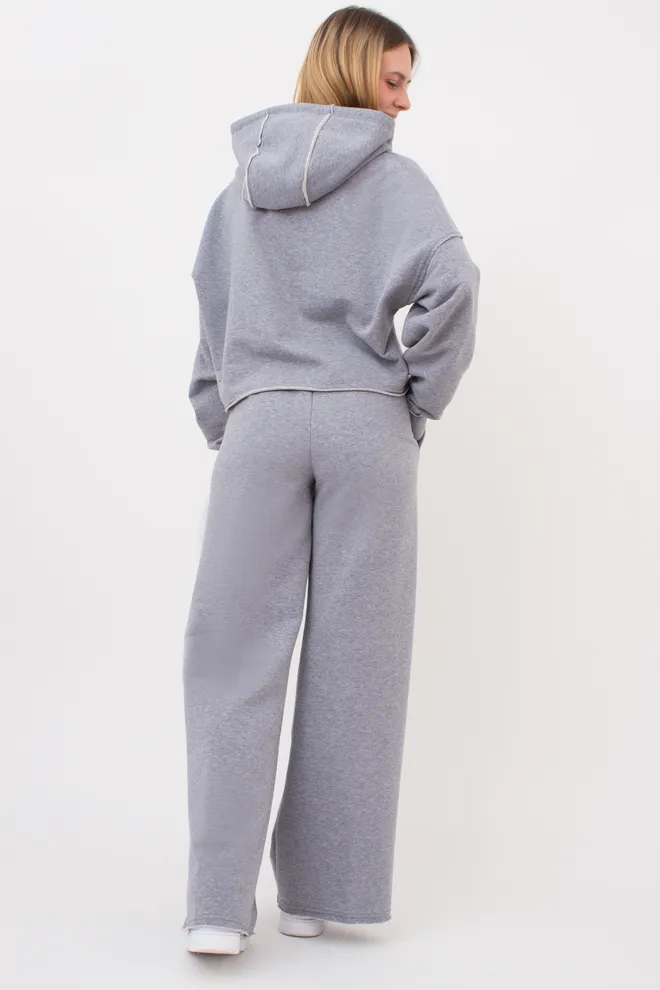 Худі з капюшоном STREET STYLE 4418/160 Giulia (grey melange), сірий