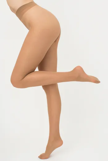 Класичні колготки Infinity 15 den Giulia (caramel), бежевий