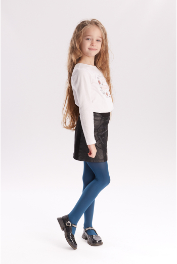 Класичні колготки для підлітків Ketty 40 den Giulia (navy peony)