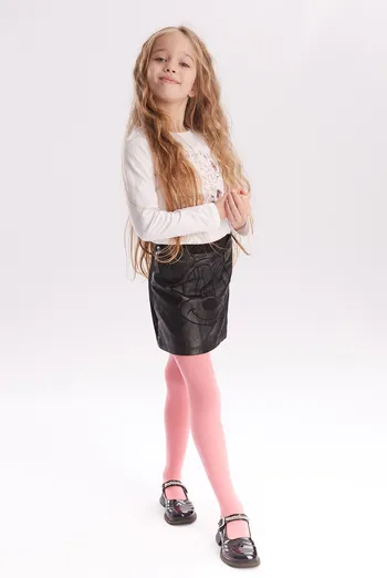 Классические колготки для подростков Ketty 40 den Giulia (rosa)