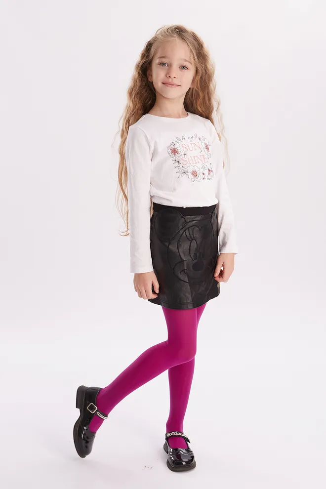 Класичні колготки для підлітків Ketty 40 den Giulia (wild aster)