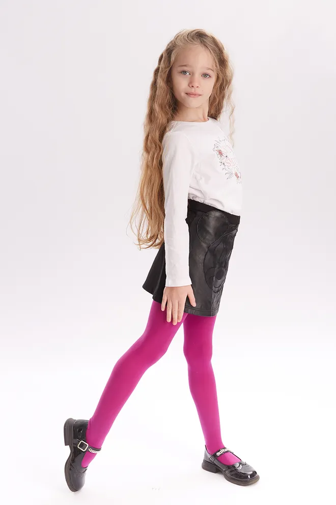 Класичні колготки для підлітків Ketty 40 den Giulia (wild aster)