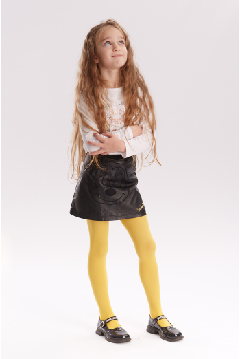 Класичні колготки для підлітків Ketty 40 den Giulia (yellow moon)