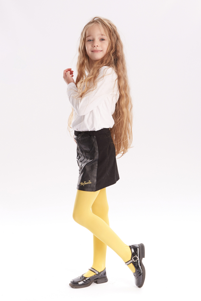 Класичні колготки для підлітків Ketty 40 den Giulia (yellow moon)