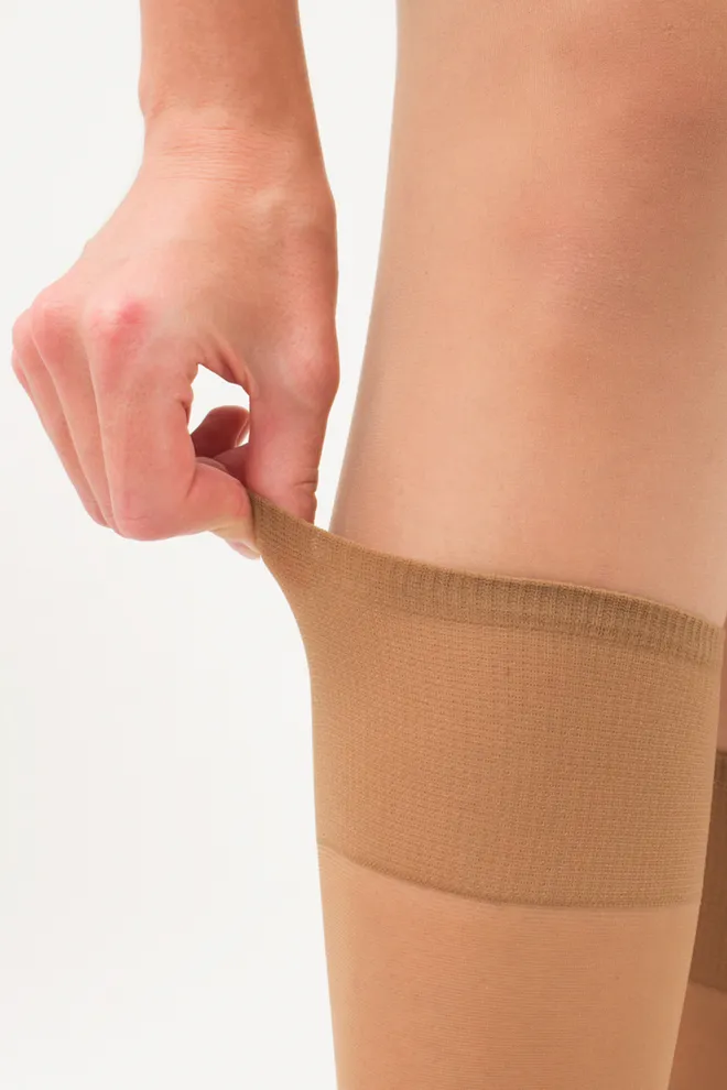 Класичні гольфи Marea 20 den Giulia 2 пари (caramel), бежевий