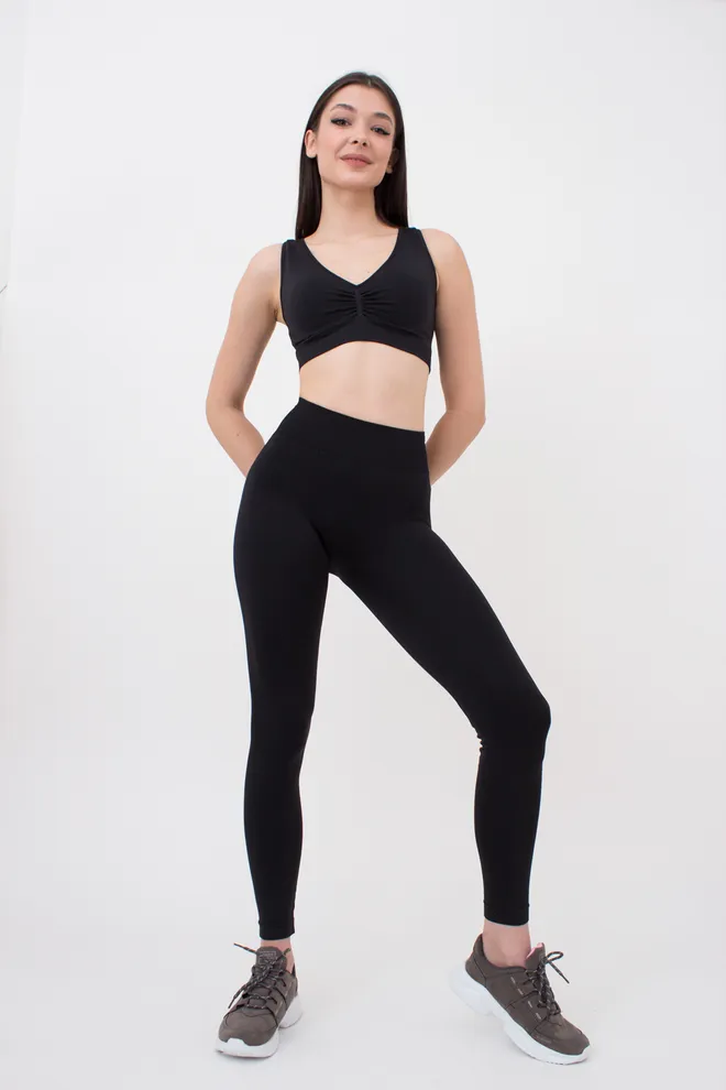 Легінси з пуш-ап ефектом LEGGINGS SHAPE Giulia (black), чорний