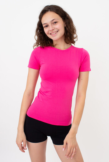 Безшовна футболка T-SHIRT Giulia (bright pink), рожевий