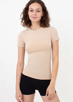 Бесшовная футболка T-SHIRT Giulia (light nude), бежевый Бесшовная футболка T-SHIRT Giulia (light nude), бежевый