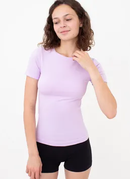 Бесшовная футболка T-SHIRT Giulia (orchid bloom), фиолетовый