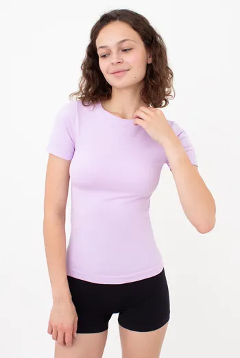 Бесшовная футболка T-SHIRT Giulia (orchid bloom), фиолетовый