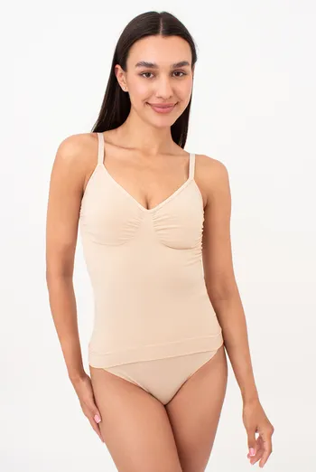 Бесшовная майка с легким моделирующим эффектом CAMI SHAPEWEAR Giulia (light nude), бежевый Бесшовная майка с легким моделирующим эффектом CAMI SHAPEWEAR Giulia (light nude), бежевый