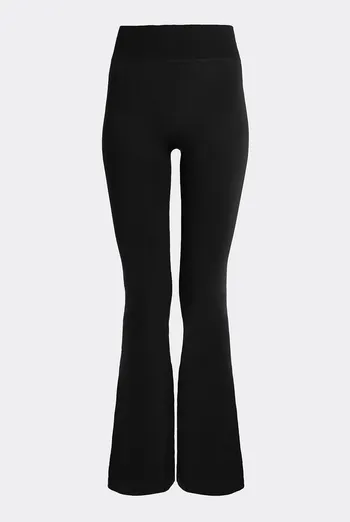 Бесшовные леггинсы клеш LEGGINGS FLARED Giulia (black), черный Бесшовные леггинсы клеш LEGGINGS FLARED Giulia (black), черный