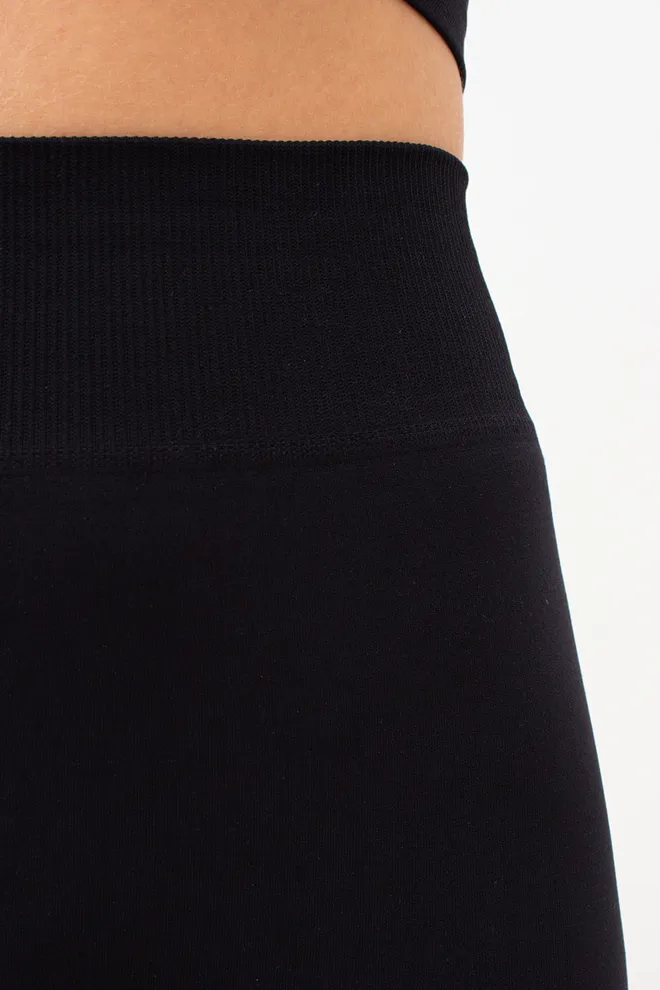 Безшовні легінси з розрізами SLITS LEGGINGS Giulia (black), чорний