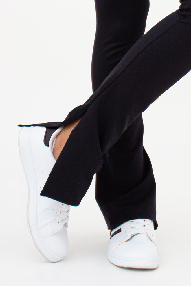 Безшовні легінси з розрізами SLITS LEGGINGS Giulia (black), чорний