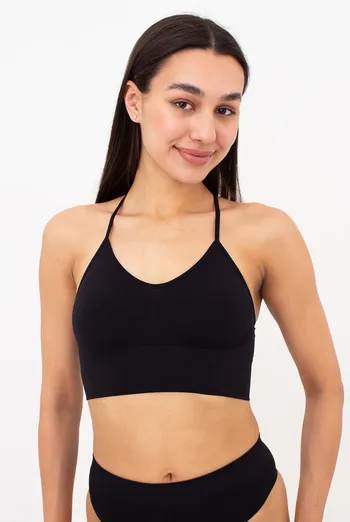 Бесшовный топ с моделирующим эффектом FLEX TOP Giulia (black), черный Бесшовный топ с моделирующим эффектом FLEX TOP Giulia (black), черный