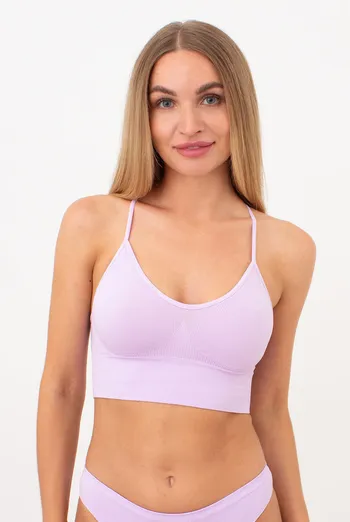 Бесшовный топ с моделирующим эффектом FLEX TOP Giulia (orchid bloom), фиолетовый