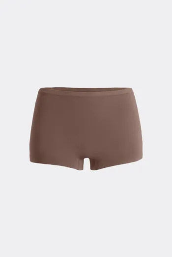Женские трусы-шорты бесшовные BOXER BRIEFS COLOR Giulia (deep taupe), коричневый Женские трусы-шорты бесшовные BOXER BRIEFS COLOR Giulia (deep taupe), коричневый