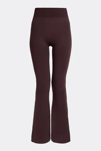 Бесшовные леггинсы клеш LEGGINGS FLARED Giulia (hot chocolate), коричневый