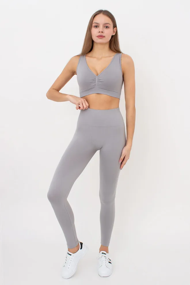 Легінси з пуш-ап ефектом LEGGINGS SHAPE Giulia (griffin), сірий