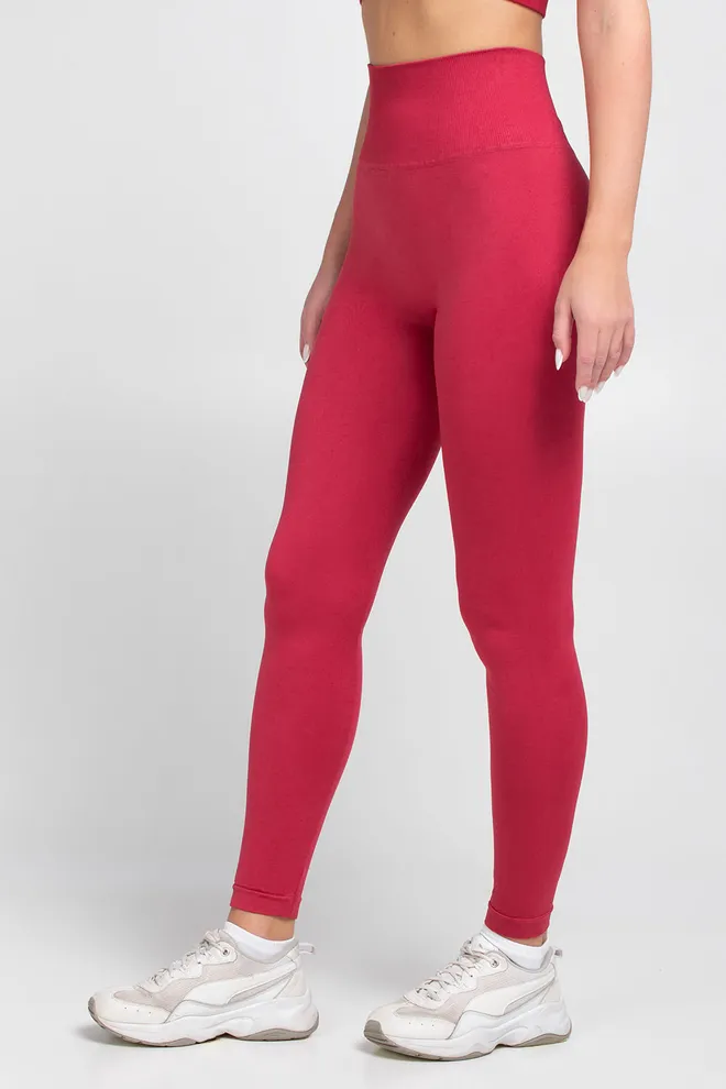 Леггинсы с пуш-ап эффектом LEGGINGS SHAPE Giulia (winterberry), красный