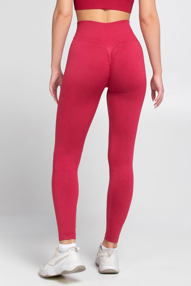 Леггинсы с пуш-ап эффектом LEGGINGS SHAPE Giulia (winterberry), красный