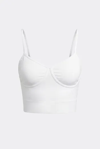 Майка топ CAMISOLE BRA EFFECT Giulia (cloud dancer), белый