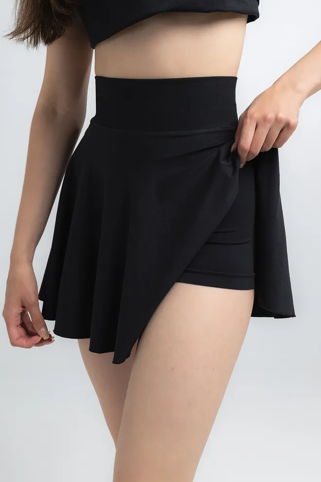 Юбка шорты SKIRT SHORTS Giulia (black), черный