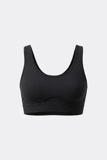Спортивний топ-бра SPORT TOP BRA EFFECT Giulia (black), чорний Спортивний топ-бра SPORT TOP BRA EFFECT Giulia (black), чорний