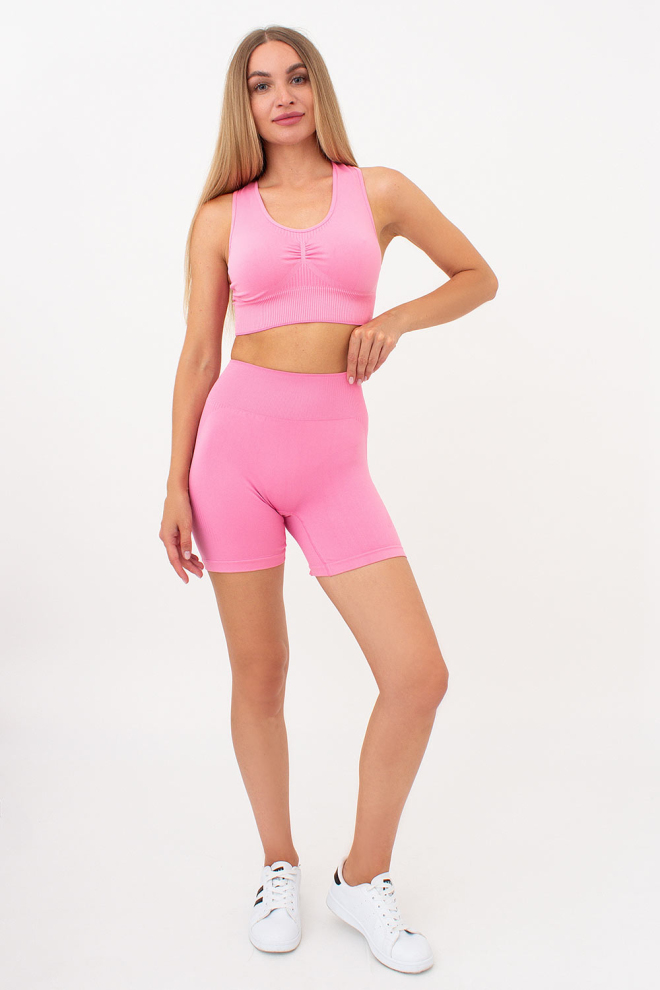 Спортивні шорти з пуш ап ефектом SHORTS SPORT SHAPE Giulia (rosa pink), рожевий