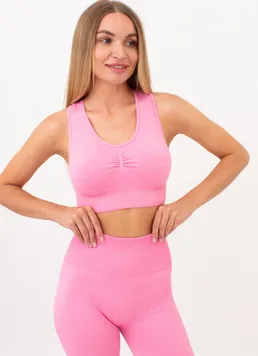 Спортивный топ с пуш ап эффектом TOP SPORT SHAPE Giulia (rosa pink), розовый