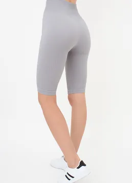 Велосипедки женские в рубчик TRACKS RIB Giulia (griffin), серый